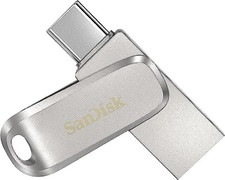 SanDisk 512GB Ultra Dual Drive Luxe Flash Drive smartphone storage, USB C memory
