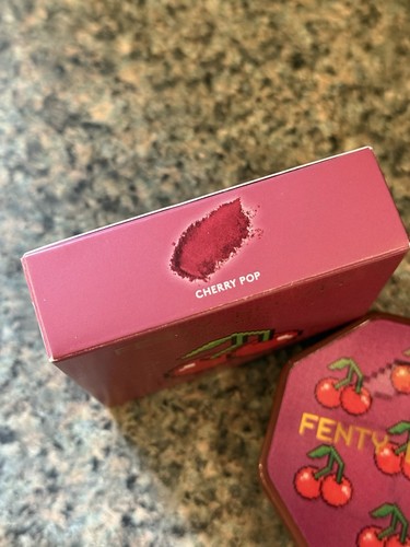 Fenty Beauty Hot Cheeks Velour Blushlighter~Cherry Pop~NIB~Full Size - Picture 3 of 6