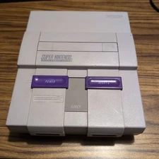 Super Nintendo SNES Console Only -- Non-Working / As is / For Parts or Repair