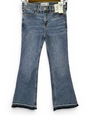 Abercrombie Kids High Rise Flare Girl  s Blue Denim Jeans Size 9/10 Short