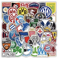 100 Vinyl PVC Soccer Stickers - Perfect for Laptops, Water Bottles, and Gifts