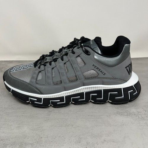Versace Men's Trigreca Sneakers DSU8094 NEW without Box US 12.5 - Picture 4 of 8