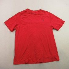 Polo Ralph Lauren Shirt Boys XL Short Sleeve Casual Crew Neck Lightweight Red