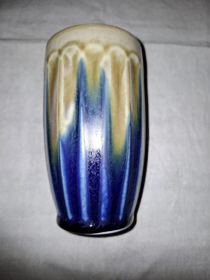 Vase grès signé DENBAC - Photo 2/4