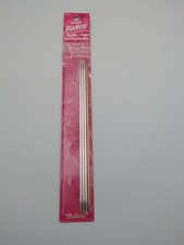 Susan Bates Silvalume Double Point Knitting Needles, Size 2 2.75mm - Used