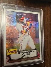 Ronald Acuna Jr. 2021 Topps Chrome '52  #TC52-45 Atlanta Braves 💦