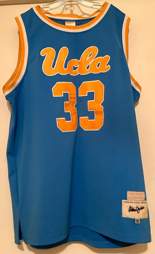 True School Authentics "Abdul Jabbar" #33 Blue Jersey Size 2XL 54 UCLA Bruins - Picture 1 of 12