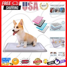 Dog Potty Tray/Puppy Pee Pad Holder 25  x20  Indoor Wee Training for Small and...