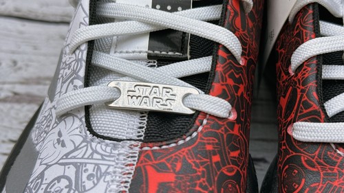 Adidas Star Wars Pro Next 2019 K Shoes Youth Size 2 White Red EH2462 Basketball - Picture 9 of 19