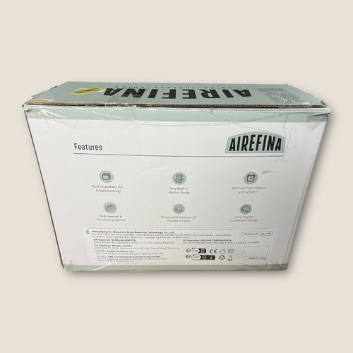 Luftmatratze 2 Personen Selbstaufblasend - 3 Min Integrierter Pumpe 203x152x41cm - Bild 10 von 11