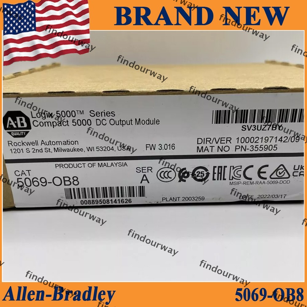 Original New New PLC 5069-OB8 Compact 5000 DC Output Module