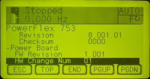 Geringe Betriebsstunden Allen-Bradley 20F11RD3P4AA0NNNN PowerFlex 753 2 PS FRN: 12.001 - Bild 12 von 20