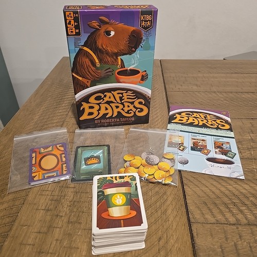 Cafe Baras Brettspiel KTBG vollständig und in super Zustand  - Bild 1 von 5