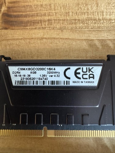 Corsair Vengeance LPX Ram 16GB (2 x 8GB) - DDR4-3200 Memory (CM4X8GD3200C16K4) - Afbeelding 4 van 5