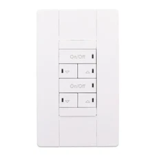 SensorSwitch NPODMA-2P-DX-WH nLight Push-Button WallPod, 2-Pole, White