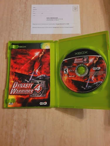 Dynasty Warriors 4 Xbox Completo En Caja Original - Imagen 2 de 4