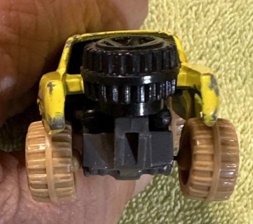 Mattel Hot Wheels 2003 Yellow Die Cast Model Metal Pick-Up Truck Toyota Baja - Picture 5 of 8