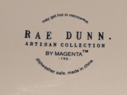 Easter Rae Dunn Hunny Bunny Serving Bowl Cream Artisan Collection By Magenta 195 - Picture 13 of 18
