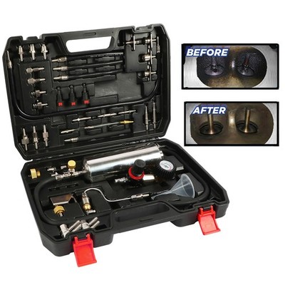 Petrol Fuel Injector Cleaner Kit Car Fuel System Cleaning Machine Non-dismantle 