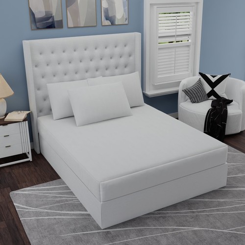 All-in-One Mattress Protector Bed Bug Blocker Waterproof Hypoallergenic Cover US - Bild 19 von 75