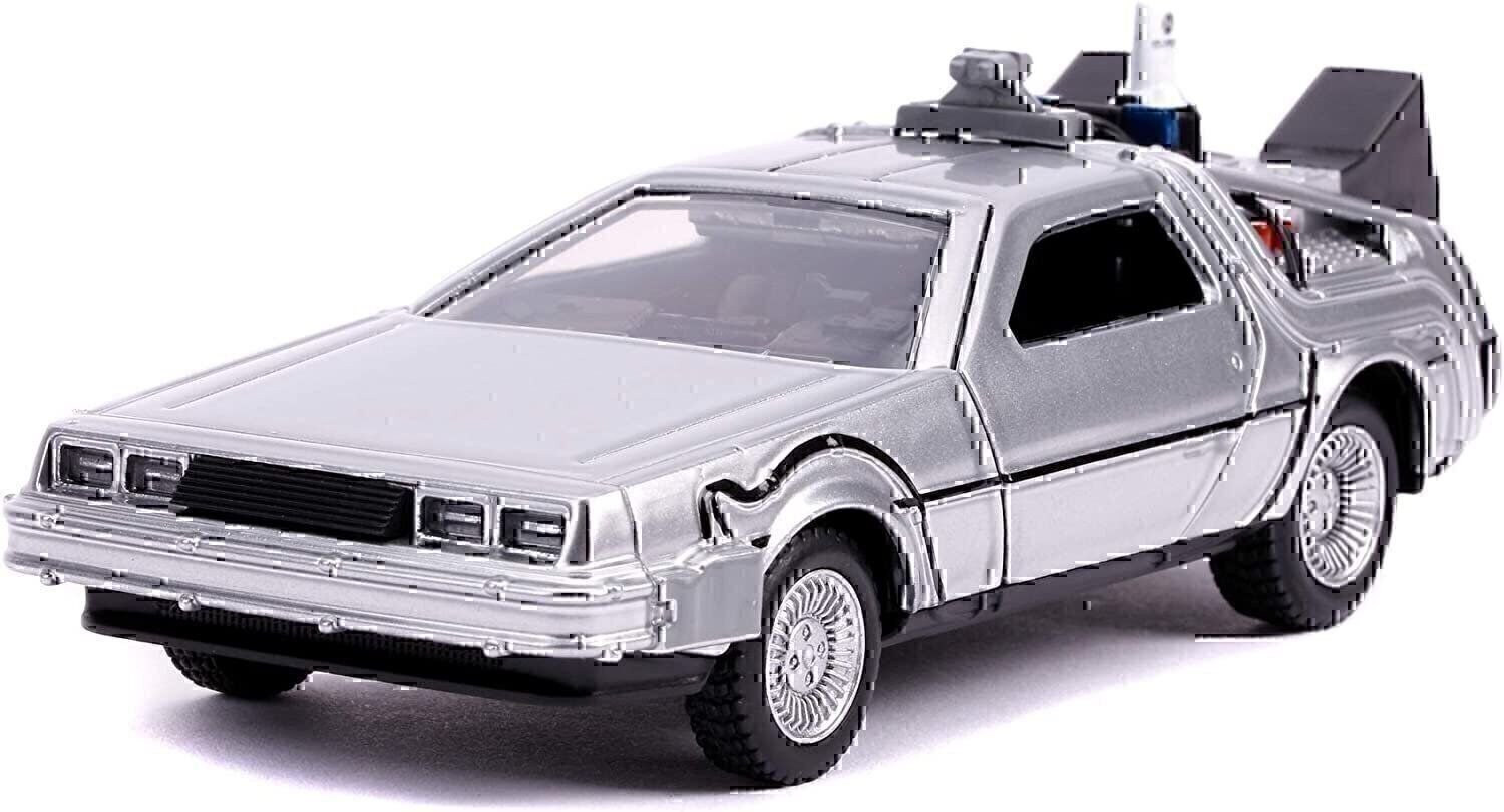 Jada Toys Back to The Future Part II 1:32 Time Machine Die-cast Car, Toys for...