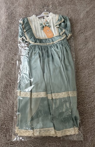 Süßes Mädchen Kurzarm Mädchen Kleid voller Rock Partykleid Gr. 12 Neu - Bild 12 von 16