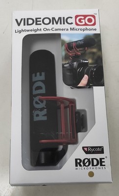 Rode Microphones VideoMic Go Lightweight On-Camera Mic /w Shockmount