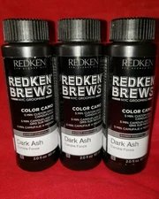 Redken Brews Camo Dark Ash Set -  2 oz Trio - Fast Shipping!
