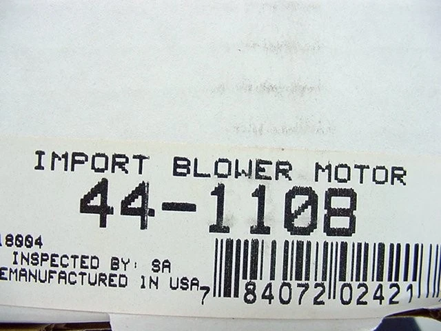 Ventilador soplador HVAC remanufacturado motor calentador CA para Stanza 82 83 84 85 86 Foto 3 de 3