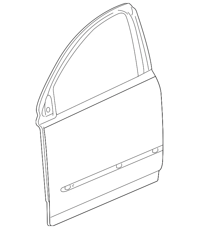 Genuine GM Driver Side Front Door 22883072 Foto 3 de 4