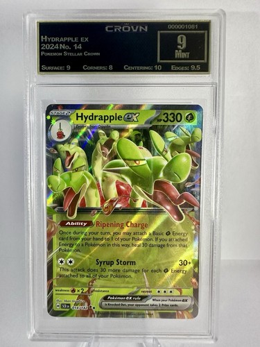 Hydrapple EX Stellar Crown 2025 Graded 9