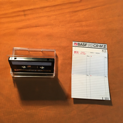 BASF CR-M II Chrome Maxima 90 Cassette,IEC II/High Position,Top Zustand,1987 - Picture 6 of 6