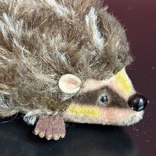 Steiff Joggi Hedgehog, 5  , Fine Mohair, With Paper Tag, Lifesize Rare.