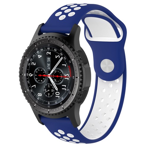 Silikon Dual Armband Samsung Watch 1 2 3 4 5 6 7 Galaxy Watch 42/46mm Gear S2 S3 - Bild 40 von 43