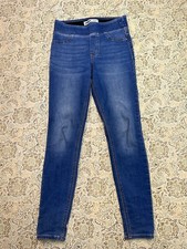 Old Navy Womens Sz 6 Rockstar Super Skinny Jeggings Mid Rise Stretch Jeans Blue
