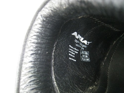 ARIAT MCMXCIII BLACK LEATHER WOOD CLOGS WOMEN US 7.5B EUR 38 HOT FREE S/H - Picture 6 of 10