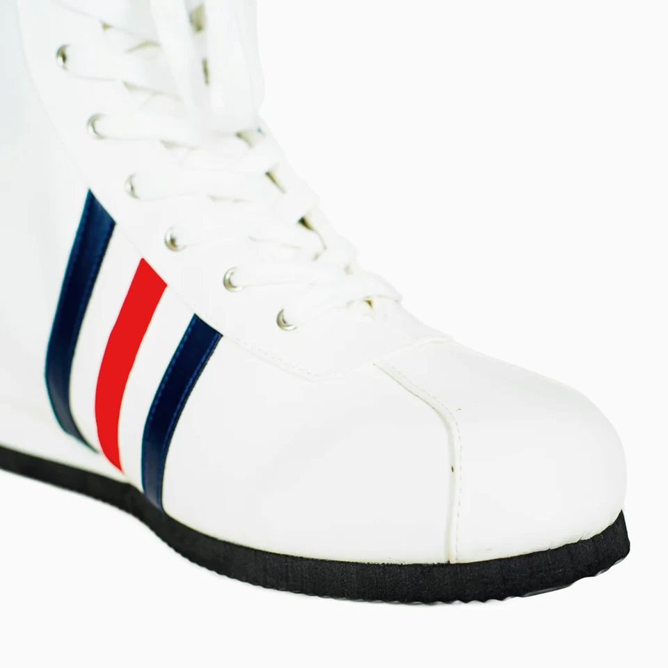 Rocky Balboa Halloween Comic Con Cosplay Costume Boxing Character Boots - Image 2 of 4