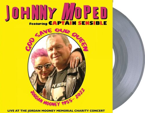 JOHNNY MOPED & CAPTAIN SENSIBLE 7" God Save Our Queen -Tribute to Jordan GREY V