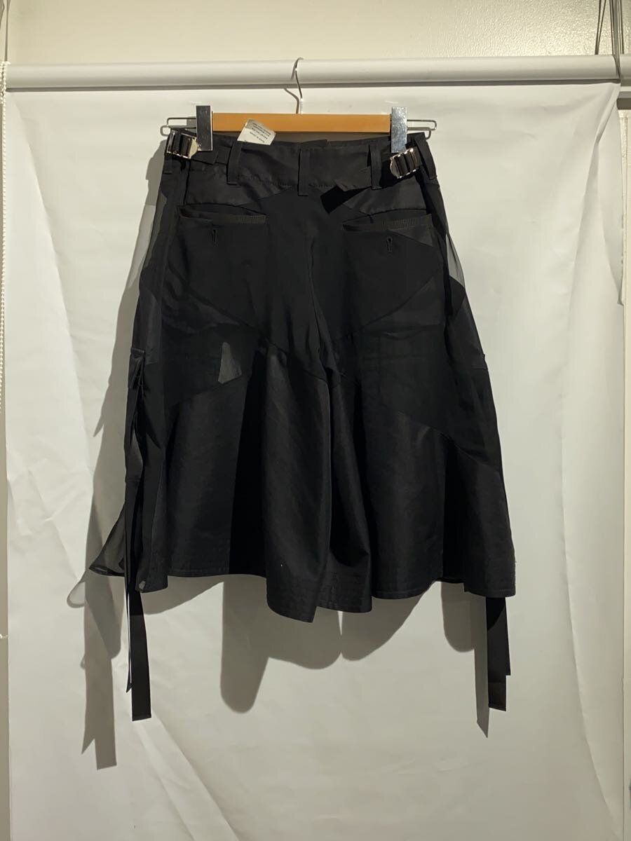 Sacai shorts 21SS 2 cotton Black plain 21-05419 Used | eBay