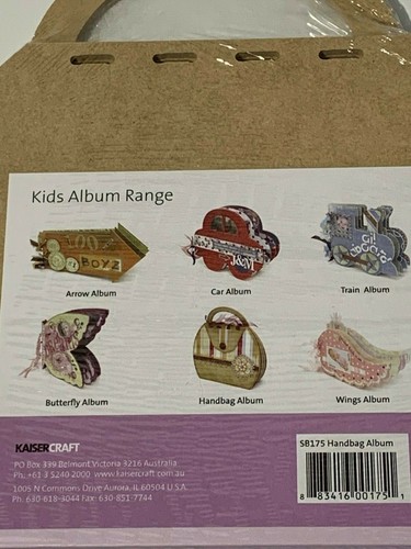 Kaiser Scrapbook Beyond the Page Lot of 3 Scallop Planner Mini Scallop Handbag - Picture 12 of 12