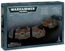 Warhammer 40k Wall of Martyrs - Imperial Defence Emplacement NEW in BOX