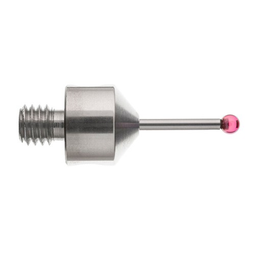 CMM Styli M5 Thread Tungsten Carbide Stem L20mm 2.5mm Ruby Ball for A-5003-5207 - Picture 1 of 3