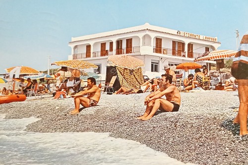 Cartolina - Gizzeria Lido - Ristorante Lampara - 1974 - Afbeelding 1 van 2