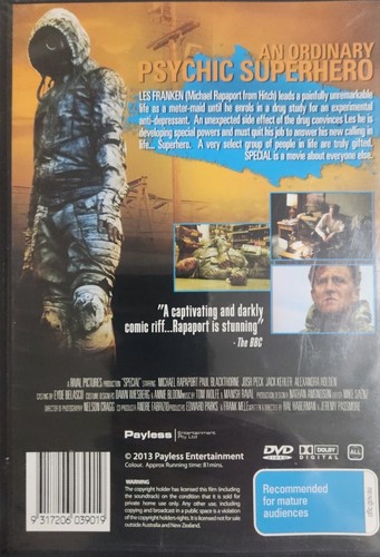 Special (DVD, 2008) Brand New and Sealed All Region Free Postage - Picture 2 of 2