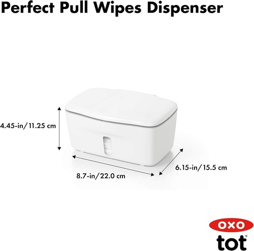 Bags and dispensers for Wipes Brand OXO TOT. Model Dispenser Wipes w/Weight - Picture 2 of 8