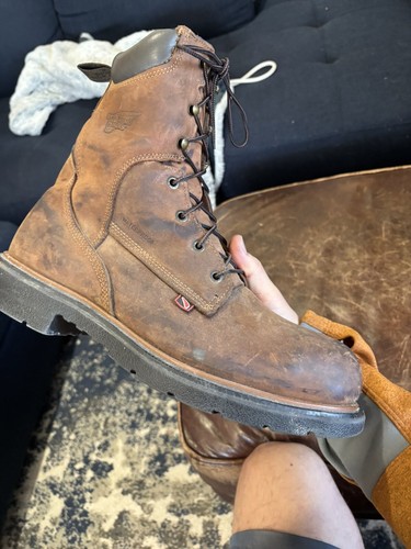 Mens Red Wing DynaForce Work Boots Steel Toe 4200 US 12 D ASTM F2413-18 M/I/C EH - Picture 2 of 23