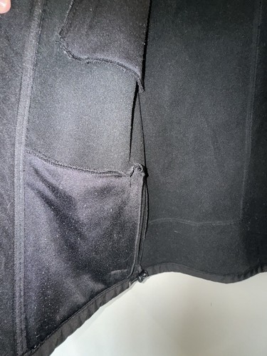 HYVEE Jacket Adult Extra Small Black Full Zip Softshell Windbreaker Uniform Coat - Picture 14 of 17