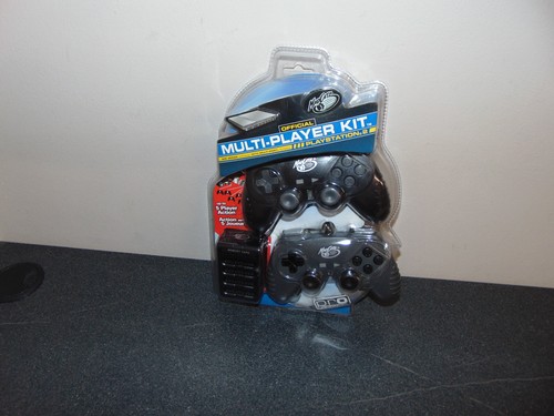Madcatz PS2 2 Shock Controllers & Multi Tap (Multi-Port) For PlayStation 2 NEW - Picture 2 of 16