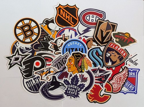 NHL Team Stickers - All 32 teams available - 第 1/43 張圖片