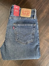 Levi's 502 regular Taper Fit Men's Jeans Stretch New 295070003 many sizes